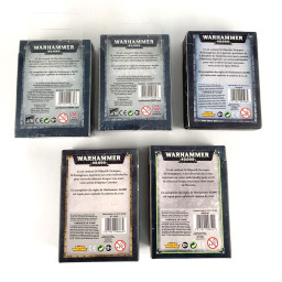 Set of V8 technical cards FR