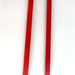 réglette mesure rouge