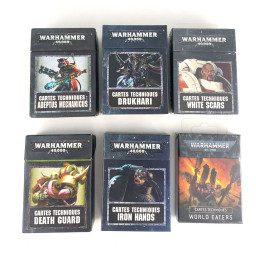 Lot cartes techniques V8 FR