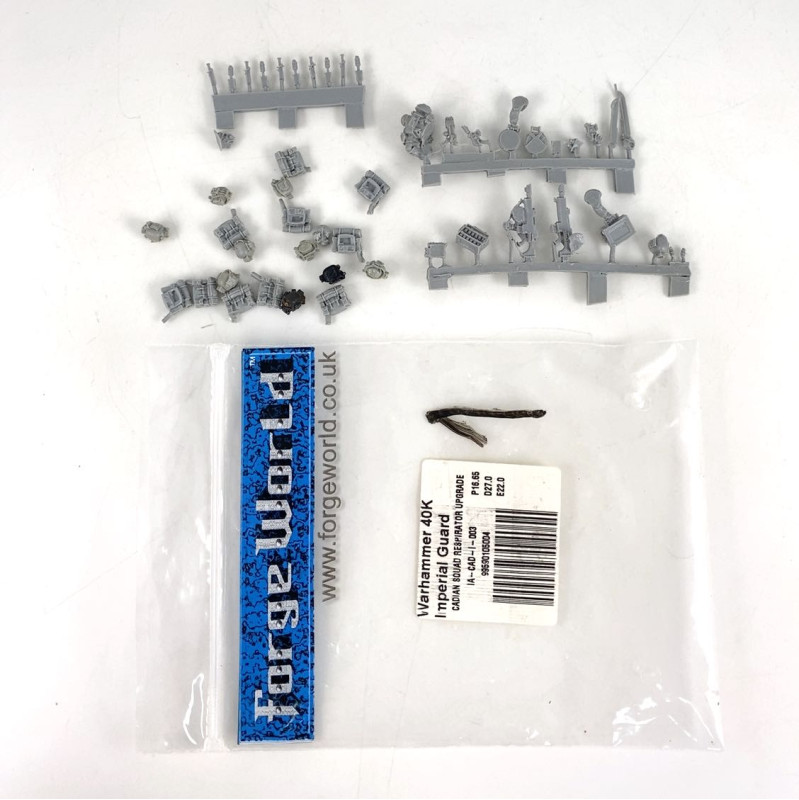 Cadian squad respirator upgrade kit