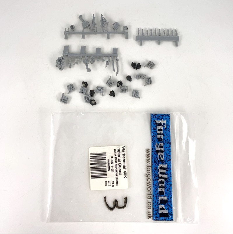 Cadian squad respirator upgrade kit