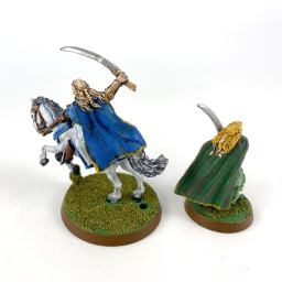 Glorfindel mounted and by foot