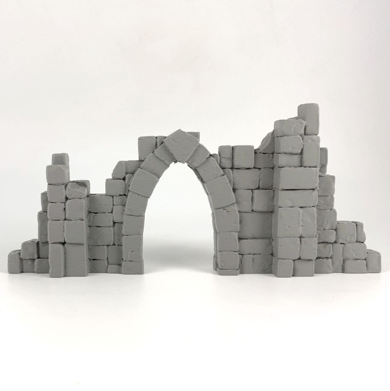 Ruins with a Stone Arch