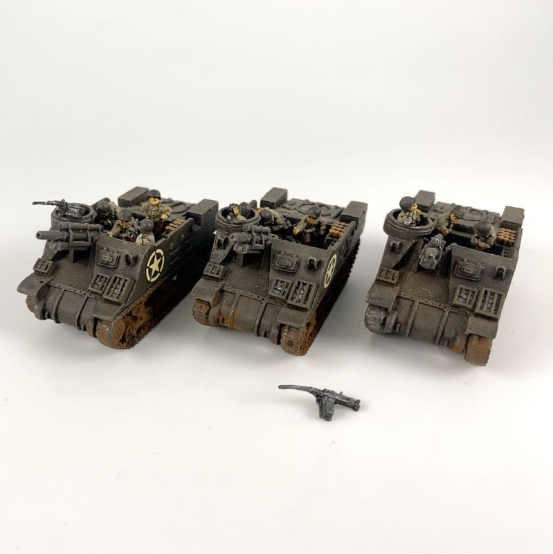 M7 Priest Artillery Battery
