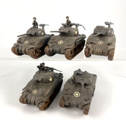 M4 Sherman Tank Platoon