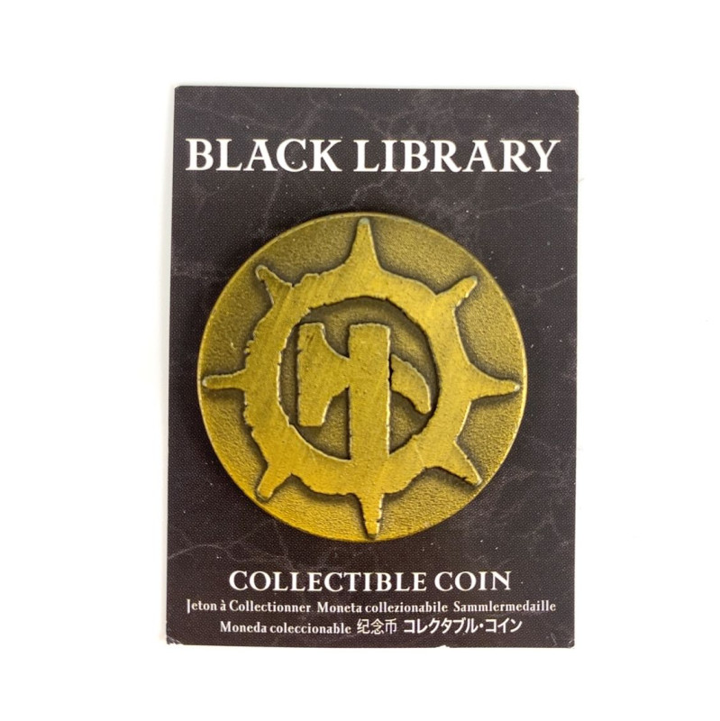 Black Library Collectable Coin
