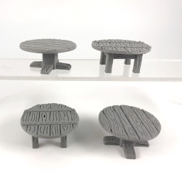 Set de tables en bois