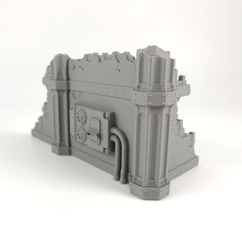 Futuristic Gothic Ruin