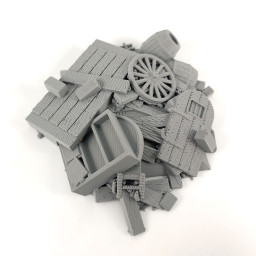 Pile of debris