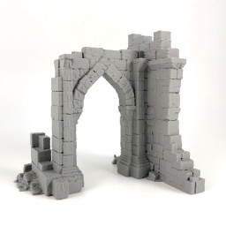 Ruine avec Arche en Pierre