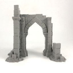 Ruins with a Stone Arch