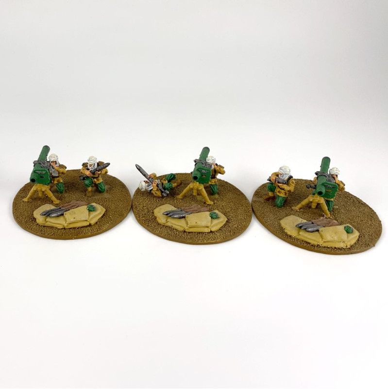Tallarn Desert Raiders with Missile Launcher Forgeworld