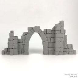 Arche en ruine Décor...