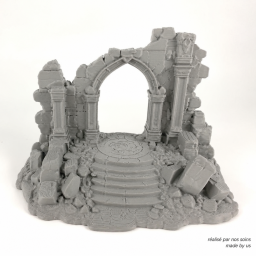 Portail en Ruine Décor Wargame