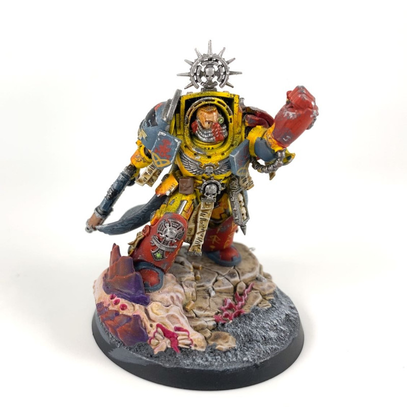 Captain in terminator armour 