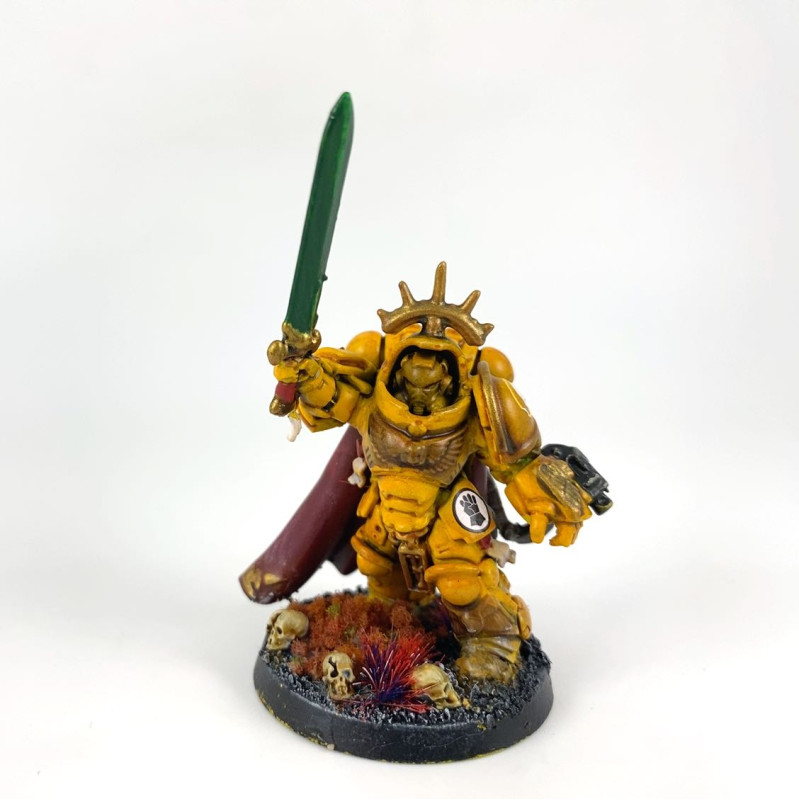 Captain in gravis armour