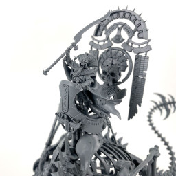Tomb King/Liche Priest on Necrolith Bone Dragon