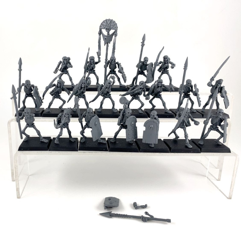Guerriers/Archers Squelettes des Rois des Tombes Ancienne Version