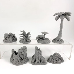 Tropical Jungle Decor Set