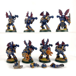 Night Lords Chaos Space Marines Old
