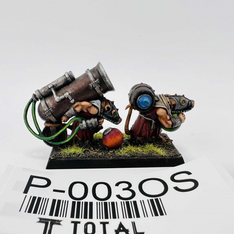 Mortier à globes toxiques