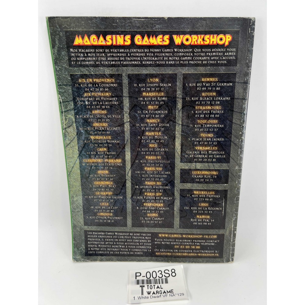 White Dwarf french N°129