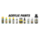 Acrylic paints